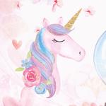 Einhorn Fototapete