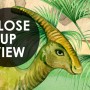 Fototapete für Kinder mit prähistorischen Dinosauriern