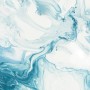 Fototapete Marmor Stil Blaue Pinsel Kunst