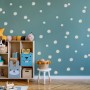 Kleine Süße Gänseblümchen für Kinderzimmer Wandtattoo