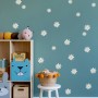 Kleine Süße Gänseblümchen für Kinderzimmer Wandtattoo